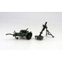 M12-1111 12cm sGrW Mortar & Carrier - Kit, HO, Trident Miniatures 87188