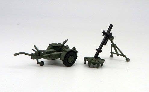 M12-1111 12cm sGrW Mortar & Carrier - Kit, HO, Trident Miniatures 87188