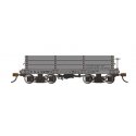 18′ Wood Low-Side Gondola 2-Pack - Spectrum(R) -- U.S.A. 100701, 101222 (gray), On30, Bachmann Industries 26533
