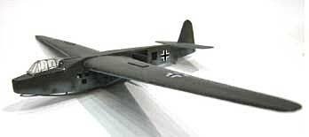 WWII German Air Force - Unpainted Resin Kit -- DFS 230 Assualt & Transport Glider, HO, Trident Miniatures 87230