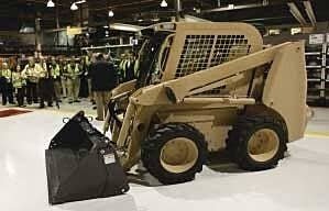 M400W Skid Steer Loader - Unpainted Resin Kit -- U.S. Army, HO, Trident Miniatures 87283
