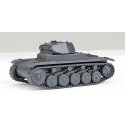 Former German Army WWII - Light Tanks SdKfz 121/PzKpfw II -- Model C (gray), HO, Trident Miniatures 90332G