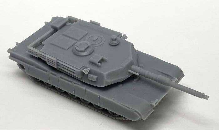 M1A2 Abrams (Modern Tank) - 3-D Printed Kit, HO, Phoenix Precision Models 31065