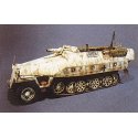 Military - Former German Army WWII - SdKfz 251 Series Half-Tracks -- 251/9 Armored Personnel , HO, Trident Miniatures 90092