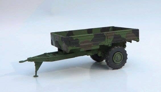 Modern US Army - Trailers -- M1082 LMTV Single-Axle 2.5-Ton (Use with LMT Series Trucks), HO, Trident Miniatures 81009