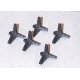 Anti-Tank Obstacles - World War II -- Jack Type pkg(5), HO, Trident Miniatures 96022