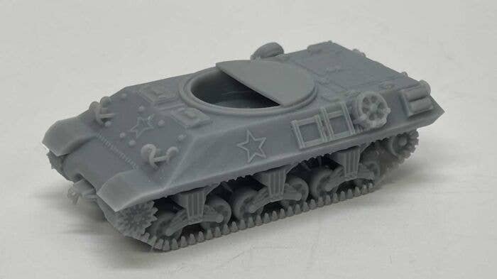 M35 Prime Mover -- Unpainted 3-D Print, HO, Phoenix Precision Models 31080