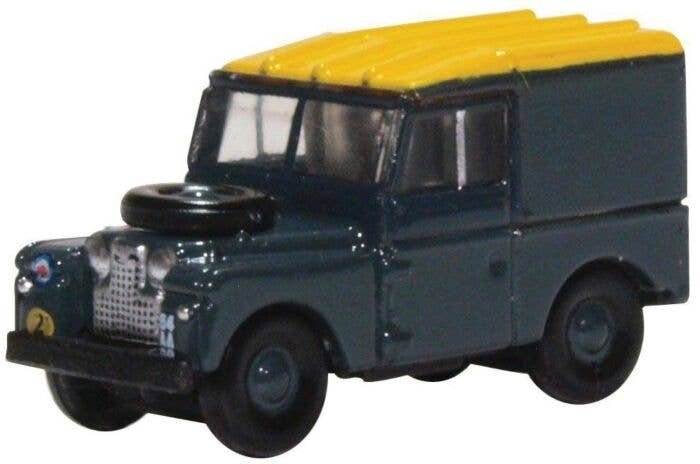Land Rover Series I with 88′ Hardtop - Assembled -- Royal Air Force, N, Oxford Diecast NLAN188021