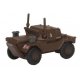 WWII Daimler Dingo - Assembled -- 10th Mounted Rifles (brown), N, Oxford Diecast NDSC002