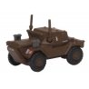 WWII Daimler Dingo - Assembled -- 10th Mounted Rifles (brown), N, Oxford Diecast NDSC002