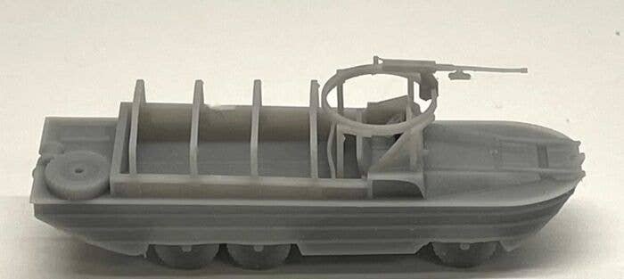 GMC DUKW 353 Amphibious Vehicle `Duck` - Kit -- Unpainted Cast Resin, N, Phoenix Precision Models 30110