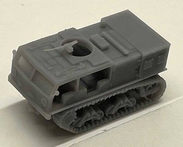 M4 High Speed Tractor -- Unpainted 3-D Print, N, Phoenix Precision Models 30090