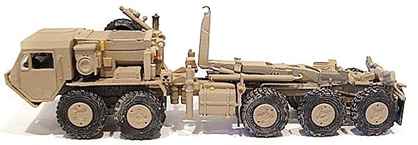 Modern US Army - Heavy Trucks -- M1074 Palletized Load System 5-Axle Tractor (Use w/M1076 Tra, HO, Trident Miniatures 81010
