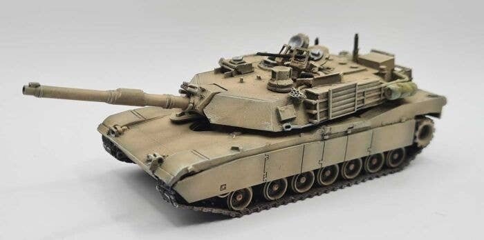 M1A2 sep V2 Tank - Resin Kit -- U.S. Army (undecorated castings), HO, Trident Miniatures 87269