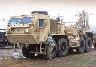 United States Army Vehicles - Kit -- M883A4 Patriot Tractor Only, HO, Trident Miniatures 87222