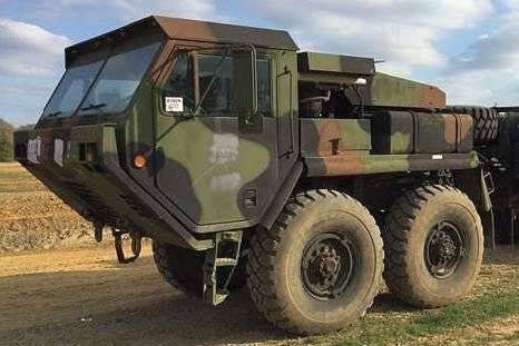 US Marine Corps LVSR MK48 Front Power Unit (Tractor) - Resin Kit, HO, Trident Miniatures 87251