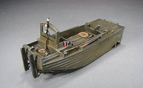 M80 Push Boat (Relapsing Boat) - Resin Kit -- Use with Trailer 87237 (Sold Separately), HO, Trident Miniatures 87236