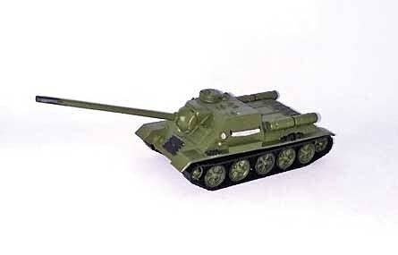 Su 85 Battle Tank - Assembled -- Soviet Army (olive), HO, Herpa Models 746663