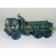 Military - Modern US Army - MTV Series Heavy Trucks -- M1090 3-Axle, 6x6, 5-Yard Capacity Dum, HO, Trident Miniatures 81006
