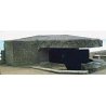 Military - Resin Structure Castings -- OB 600 Bunker with 5cm Anti-Tank Gun, Normandy, HO, Trident Miniatures 99031