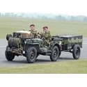 British Airborne Jeep - Resin Kit -- Unpainted, HO, Trident Miniatures 87229