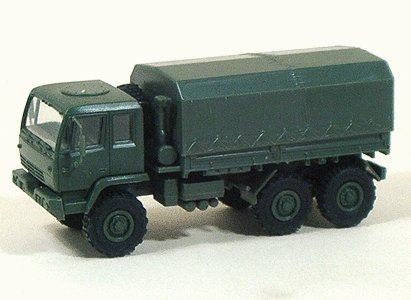 Military - US/NATO - Medium Tactical Vehicles (Assembled Plastic) -- M1083 5-Ton Dual Rear-Ax, HO, Trident Miniatures 90087