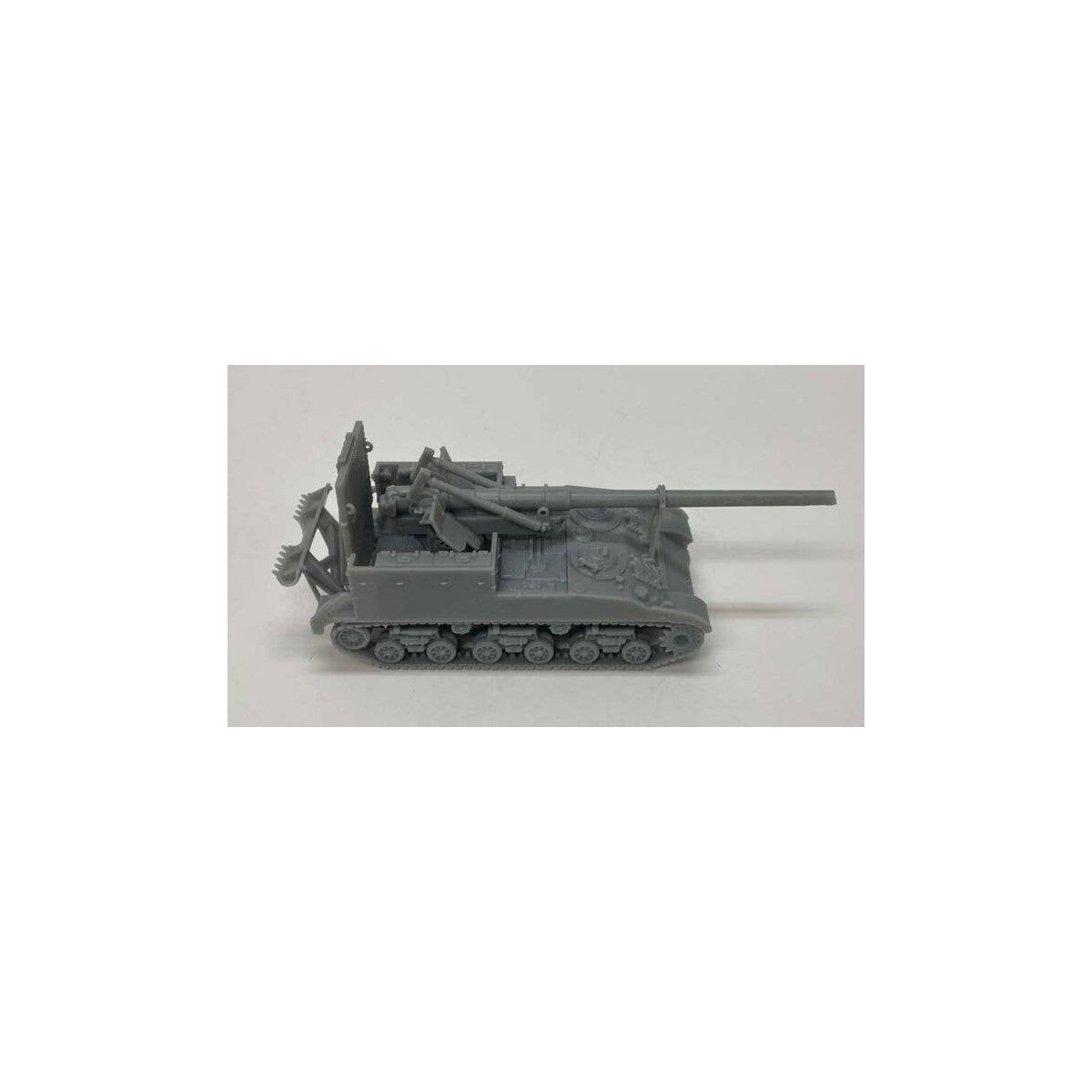 M-40 155 mm Howitzer (Gun Motor Carriage) -- Unpainted 3D Print, HO, Phoenix Precision Models 31105
