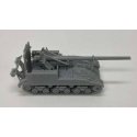 M-40 155 mm Howitzer (Gun Motor Carriage) -- Unpainted 3D Print, HO, Phoenix Precision Models 31105