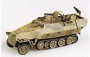Military - Former German Army WWII - SdKfz 251 Series Half-Tracks -- 251/16 Armored Personnel, HO, Trident Miniatures 90128