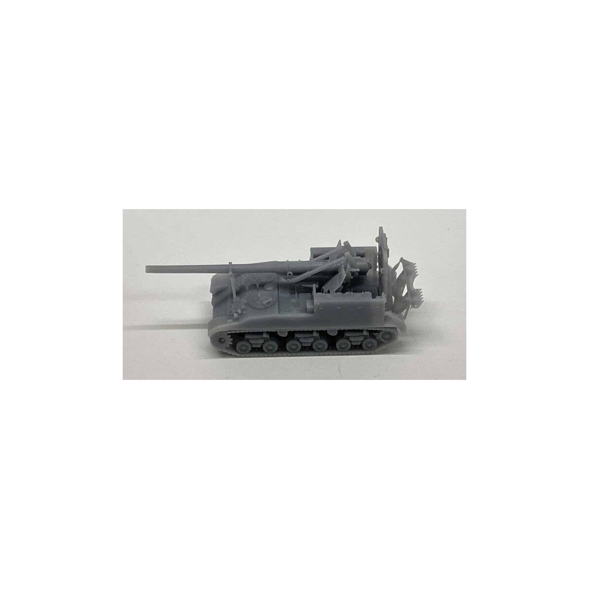 M12 Gun Motor Carriage - 3-D Printed Kit -- With Open Steps, HO, Phoenix Precision Models 31070