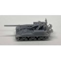 M12 Gun Motor Carriage - 3-D Printed Kit -- With Open Steps, HO, Phoenix Precision Models 31070