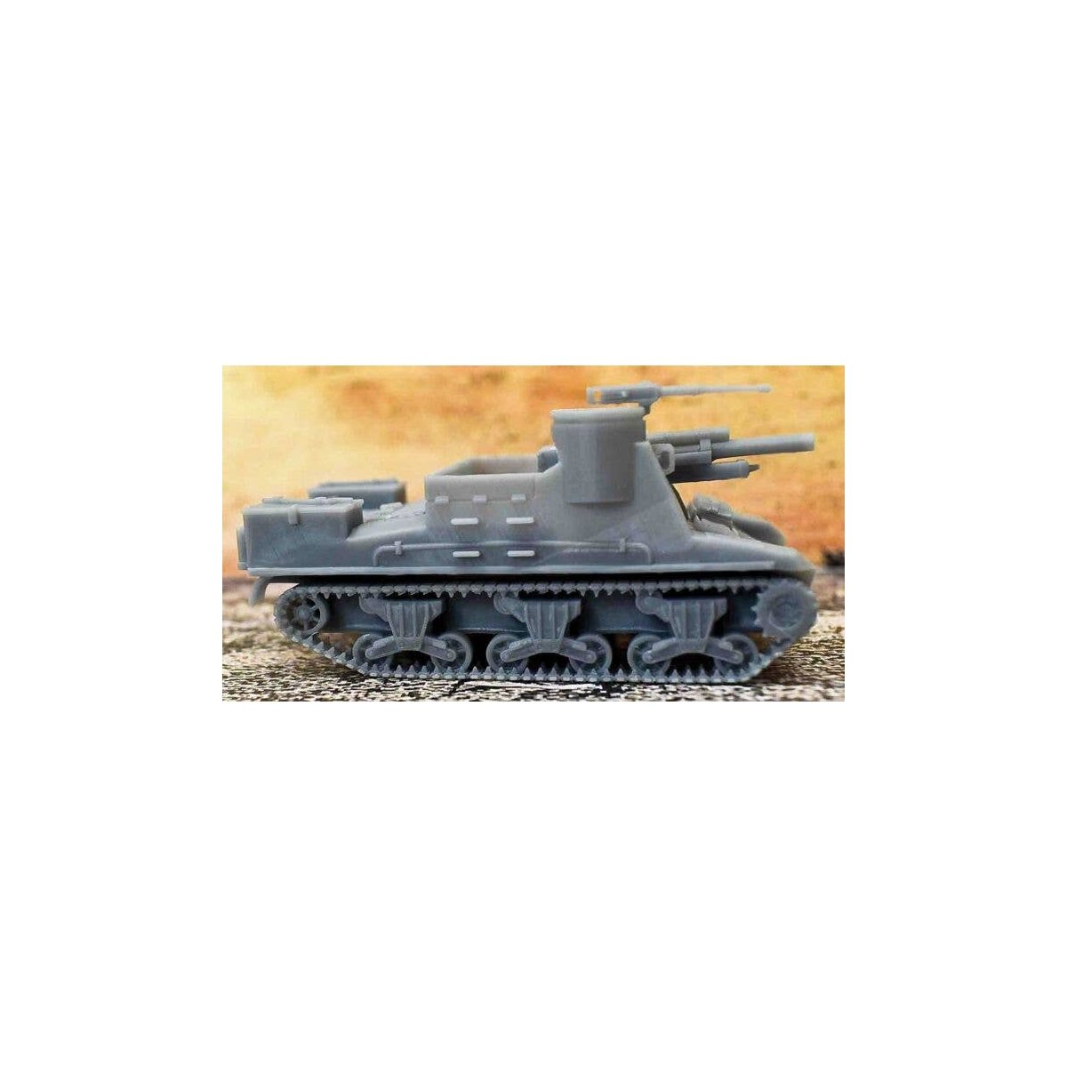 M7 Priest Self Propelled Gun -- Unpainted 3-D Print, HO, Phoenix Precision Models 31085