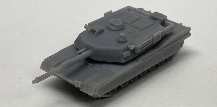 M1A2 Abrams (Modern Tank) - 3-D Printed Kit, N, Phoenix Precision Models 30065