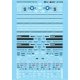 Railroad Decal Set -- Department of Defense DODX Freight Cars, HO, Microscale Industries Inc 871478