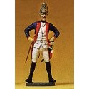 Prussian Army Circa 1756, 38th Infantry 1/24 Scale -- Noncommissioned Officer of Fusiliers, 1/24, Preiser Kg 54124