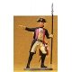 Prussian Army Circa 1756, 7th Infantry 1/24 Scale -- Officer of Musketeers w/Spontoon, 1/24, Preiser Kg 54133