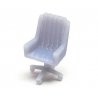 Desk Chair -- Unpainted 3D Printed Part, HO, All Scale Miniatures 871975