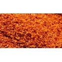 SuperLeaf Scale Model Leaf Flake 16oz Shaker -- Rusty Orange, All Scales, Scenic Express 6342