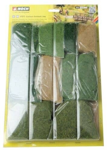 Long Grass Fiber Assortment, All Scales, Noch Gmbh & Co 7071