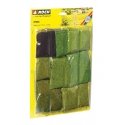 Grass Fiber Assortment -- Short - 1/16 & 3/32′ .16 & .24cm Long, All Scales, Noch Gmbh & Co 7066