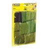 Grass Fiber Assortment -- Short - 1/16 & 3/32′ .16 & .24cm Long, All Scales, Noch Gmbh & Co 7066