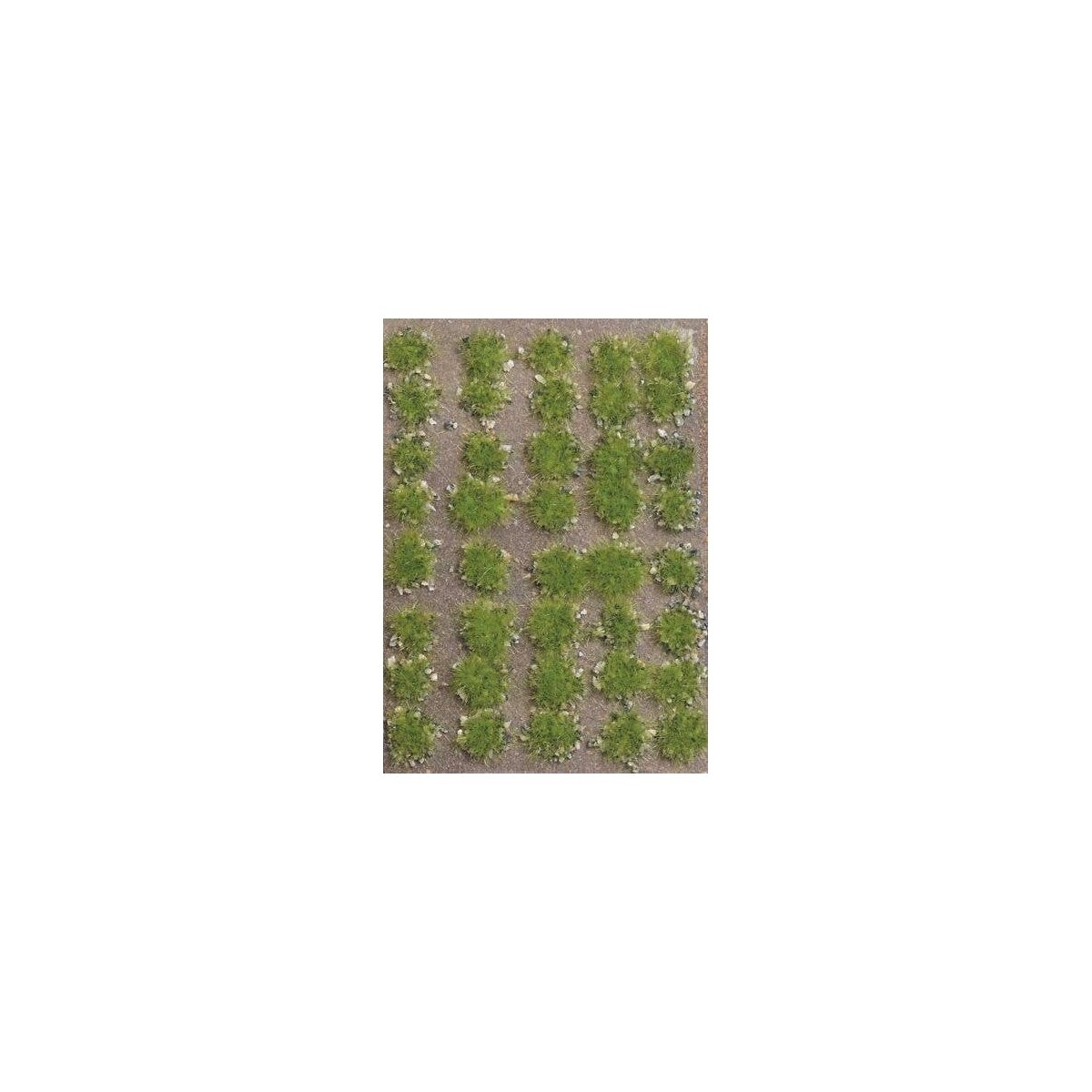 Grass Tufts with Stones -- Spring pkg(40), All Scales, Busch Gmbh & Co Kg 3551
