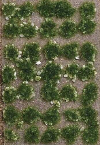 Grass Tufts with Stones -- Late Summer pkg(35), All Scales, Busch Gmbh & Co Kg 3557