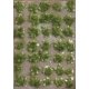 Grass Tufts with Stones -- Fall pkg(35), All Scales, Busch Gmbh & Co Kg 3558