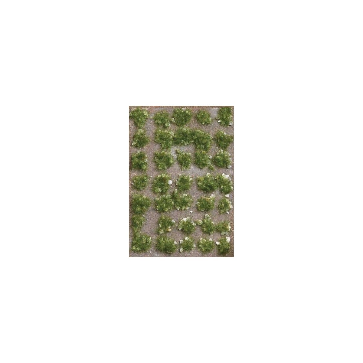 Grass Tufts with Stones -- Fall pkg(35), All Scales, Busch Gmbh & Co Kg 3558