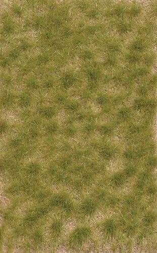 Grass Tuft Sheet -- 2-Color Late Summer Tufts 3/16` .4cm Tall, 5-7/16 x 3-7/16` 13.8 x, All Scales, Busch Gmbh & Co Kg 3533
