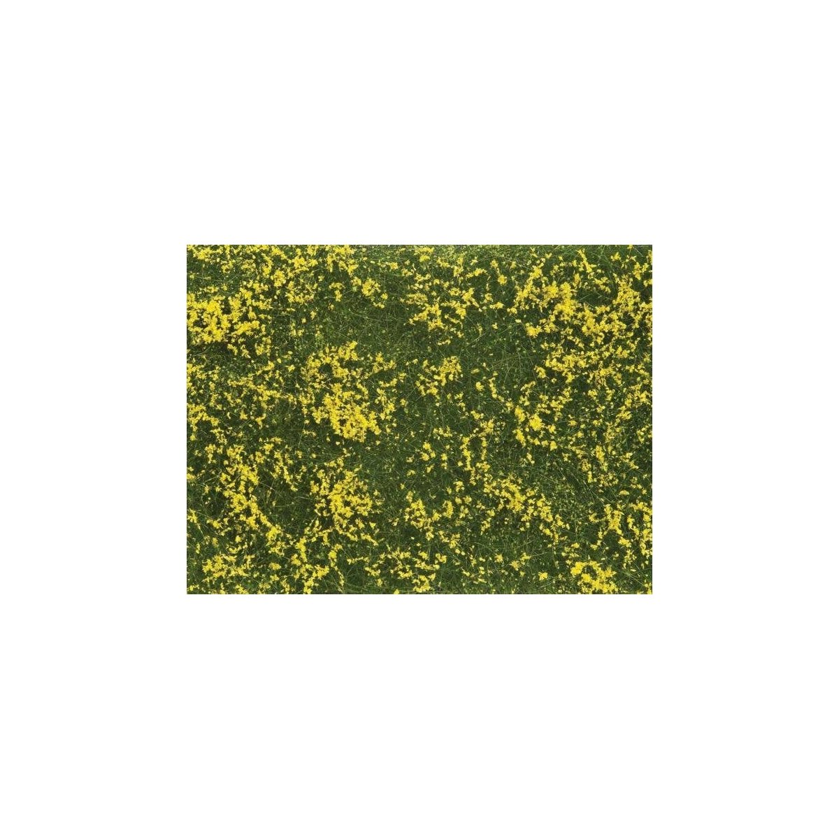 Ground Cover Foliage Pad -- Meadow Yellow 4-3/4 x 7-1/16′ 12 x 18cm, All Scales, Noch Gmbh & Co 7255
