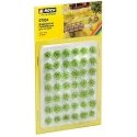Grass Tufts Mini Set -- Green Field Plants 1/4′ 6mm pkg(42), All Scales, Noch Gmbh & Co 7034