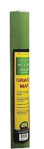 Grass Mat -- Light Green 50 x 34′ 127 x 86.4cm, N, JTT Miniature Tree 95401