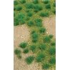 Grassland Mat (Earth Base w/Grassy Tufts) - 5 x 7′ 12.7 x 17.8cm Sheet -- Green, All Scales, JTT Miniature Tree 95601